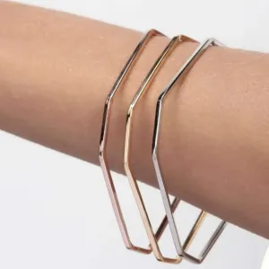 BRACELETE LISO GEOMETRICO