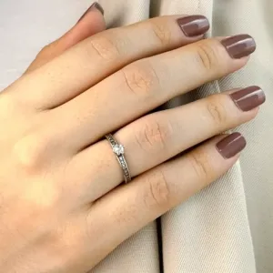 ANEL CHUVERINHO PEQUENO COM ZIRCONIA