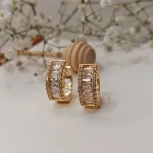 ARGOLA FILEIRA CRISTAL CRAVEJADO