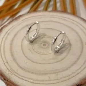 ARGOLA CLICK GRAVEJADA OVAL G