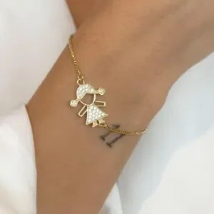 PULSEIRA DE MENINA CRAVEJADO