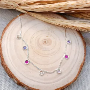 CHOKER DE BOLINHAS COLORIDOS
