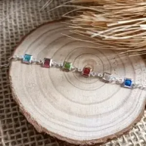 PULSEIRA QUADRADINHO COLORIDO