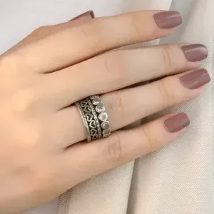 ANEL 4X1 COM ZIRCÔNIA