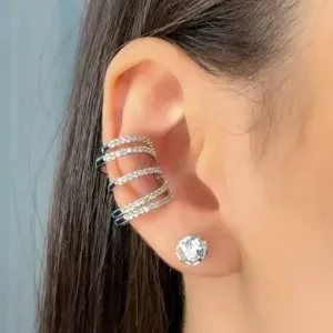PIERCING COROA VOLTAS CRAVEJADO