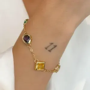 PULSEIRA DE PEDRAS COLOR