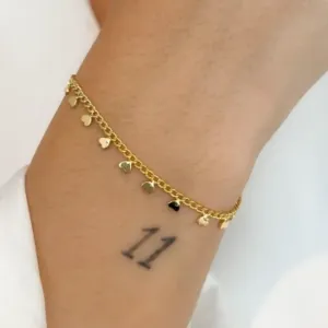 PULSEIRA  GLUME C/MINI CORAÇÕES