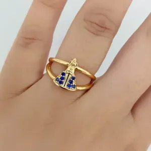 ANEL NOSSA SENHORA MANTO AZUL