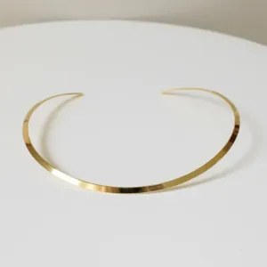 CHOKER DE ARO REGIDO LISA 4MM