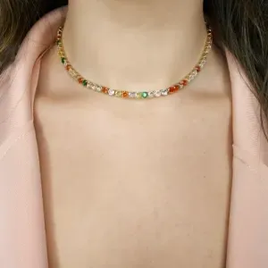 CHOKER RIVIERA COLORIDA 3MM