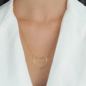 COLAR CORAÇÃO VAZADO C/CARTIER