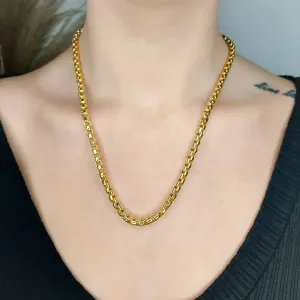 COLAR CORRENTARIA CARTIER GROSSA