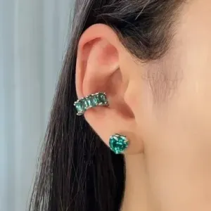 PIERCING PEDRAS ZIRCONIA VERDE