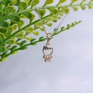 PINGENTE DE MENINO SHORT ZIRCONIA