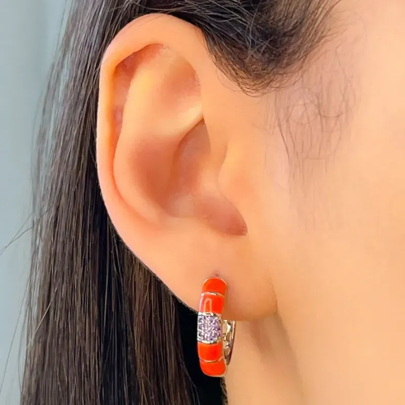ARGOLA RESINA COM ZIRCONIA