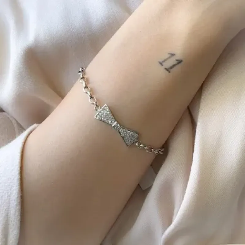 PULSEIRA DE LAÇO COM ELO
