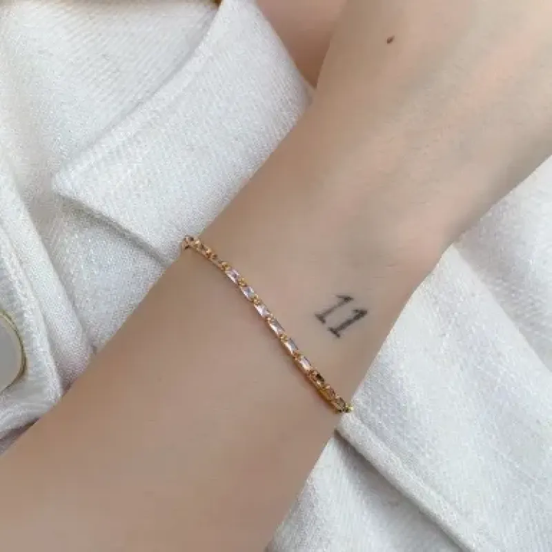 PULSEIRA FINA DE CRISTAL