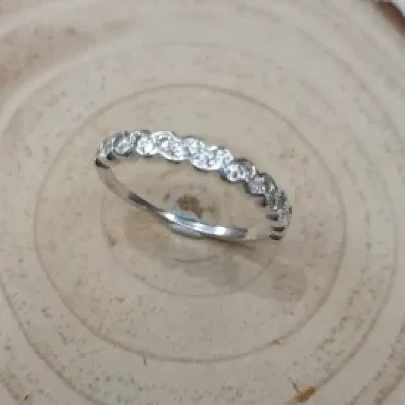 ANEL APARADOR COM ZIRCONIA DUPLA