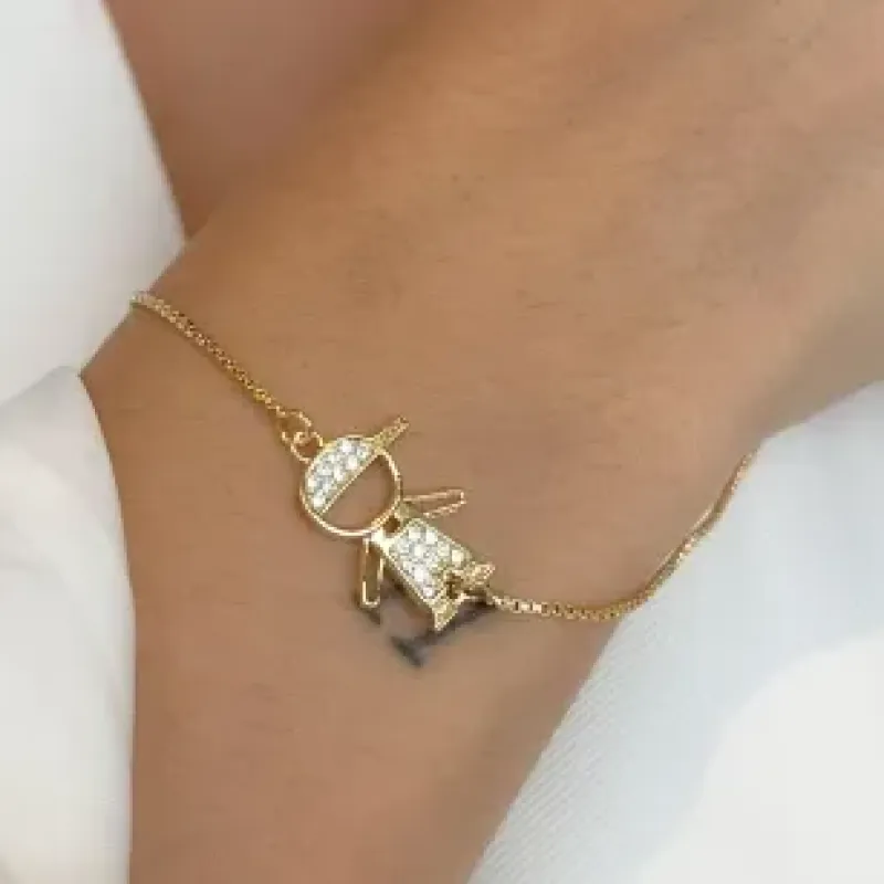 PULSEIRA DE MENINO CRAVEJADO