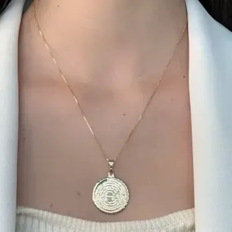 COLAR MANDALA PAI NOSSO
