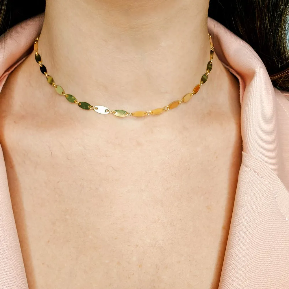 CHOKER CHAPINHA OVAL