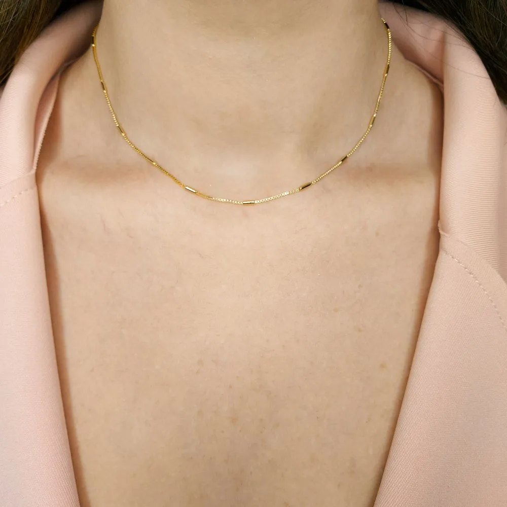 CHOKER DE TUBINHO LISO