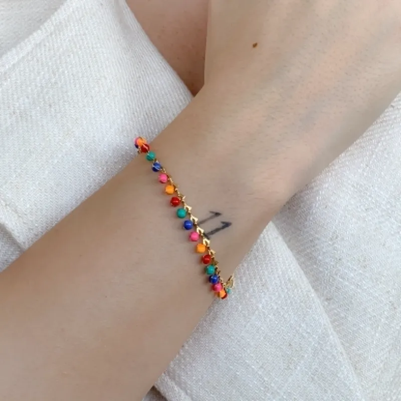 PULSEIRA COLORIDA RESINADA