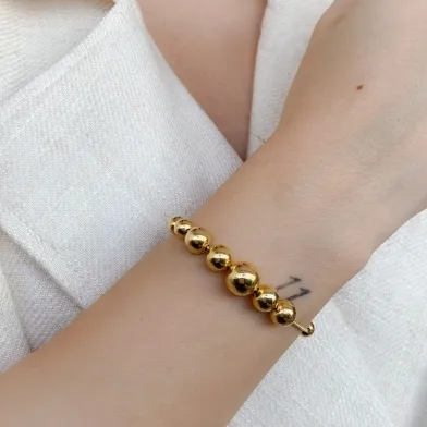 PULSEIRA DE BOLAS GRAVATINHA