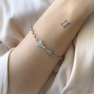 PULSEIRA DE LAÇO COM ELO