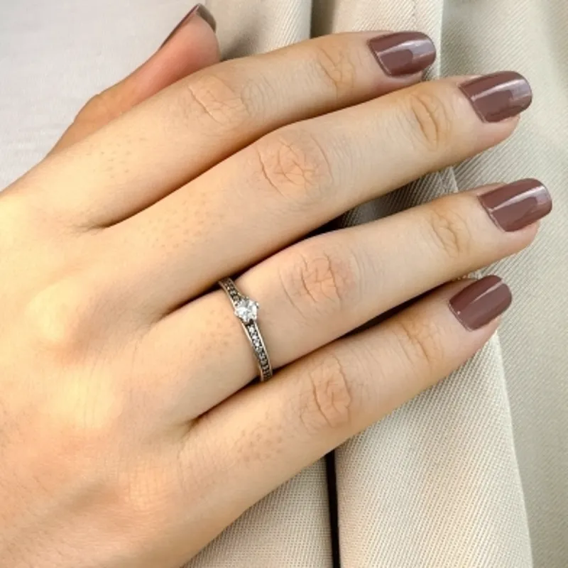 ANEL CHUVERINHO PEQUENO COM ZIRCONIA