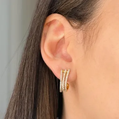 BRINCO TRIO DE ZIRCONIA
