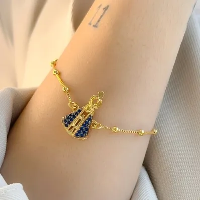 PULSEIRA NOSSA SENHORA MANTO AZUL