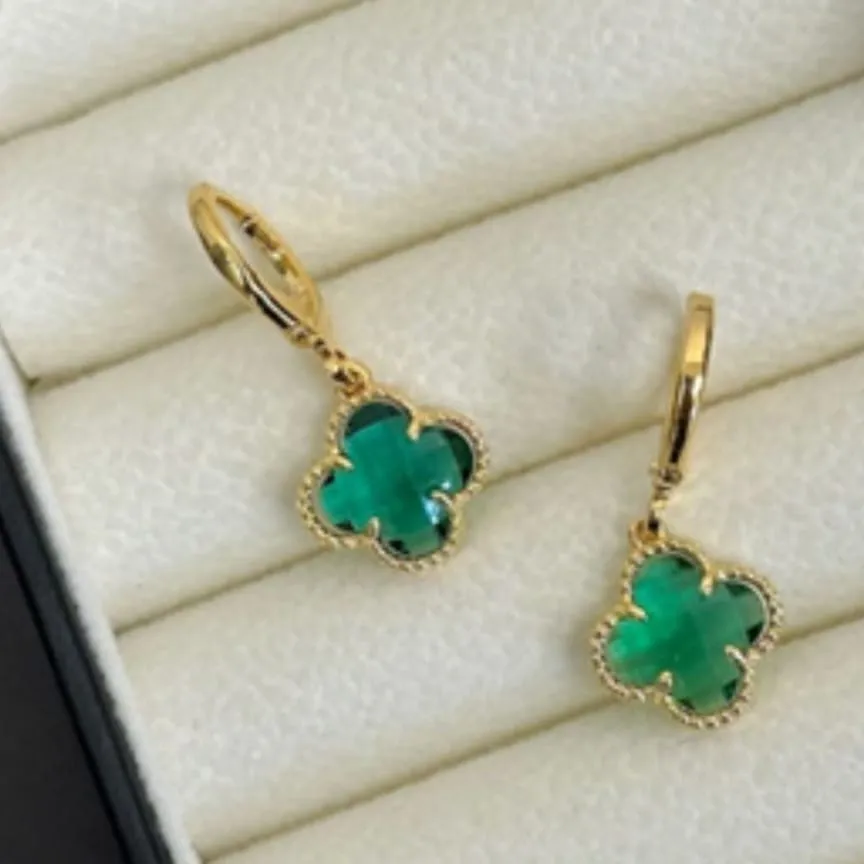 ARGOLA DE TREVO VERDE