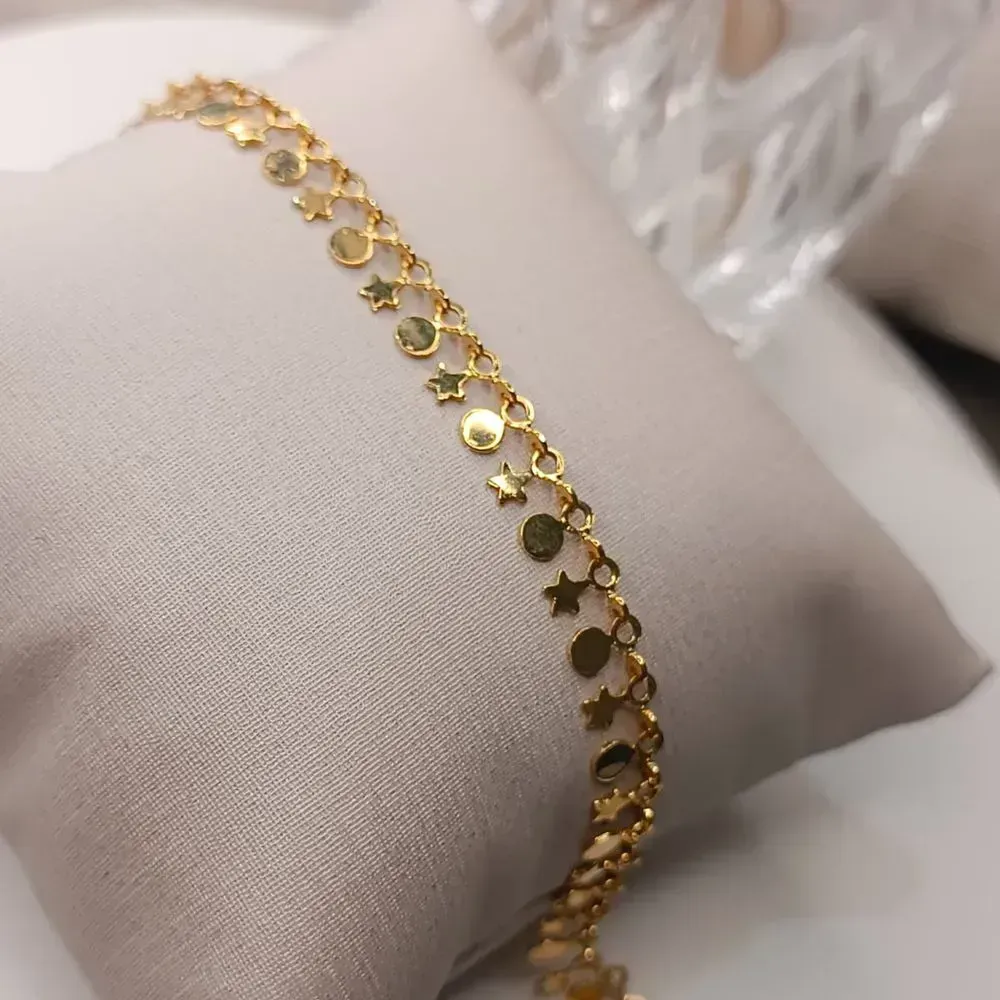 PULSEIRA DE LUA E ESTRELA