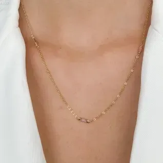 CHOKER PEDRAS RETANGULAR COLOR