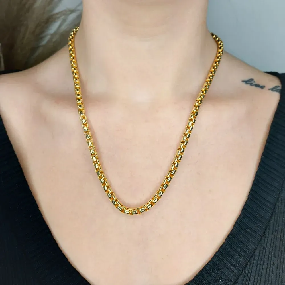 COLAR CORRENTARIA CARTIER GROSSA