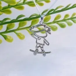 COLAR MENINO SKATE