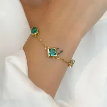 PULSEIRA DE PEDRAS COLOR