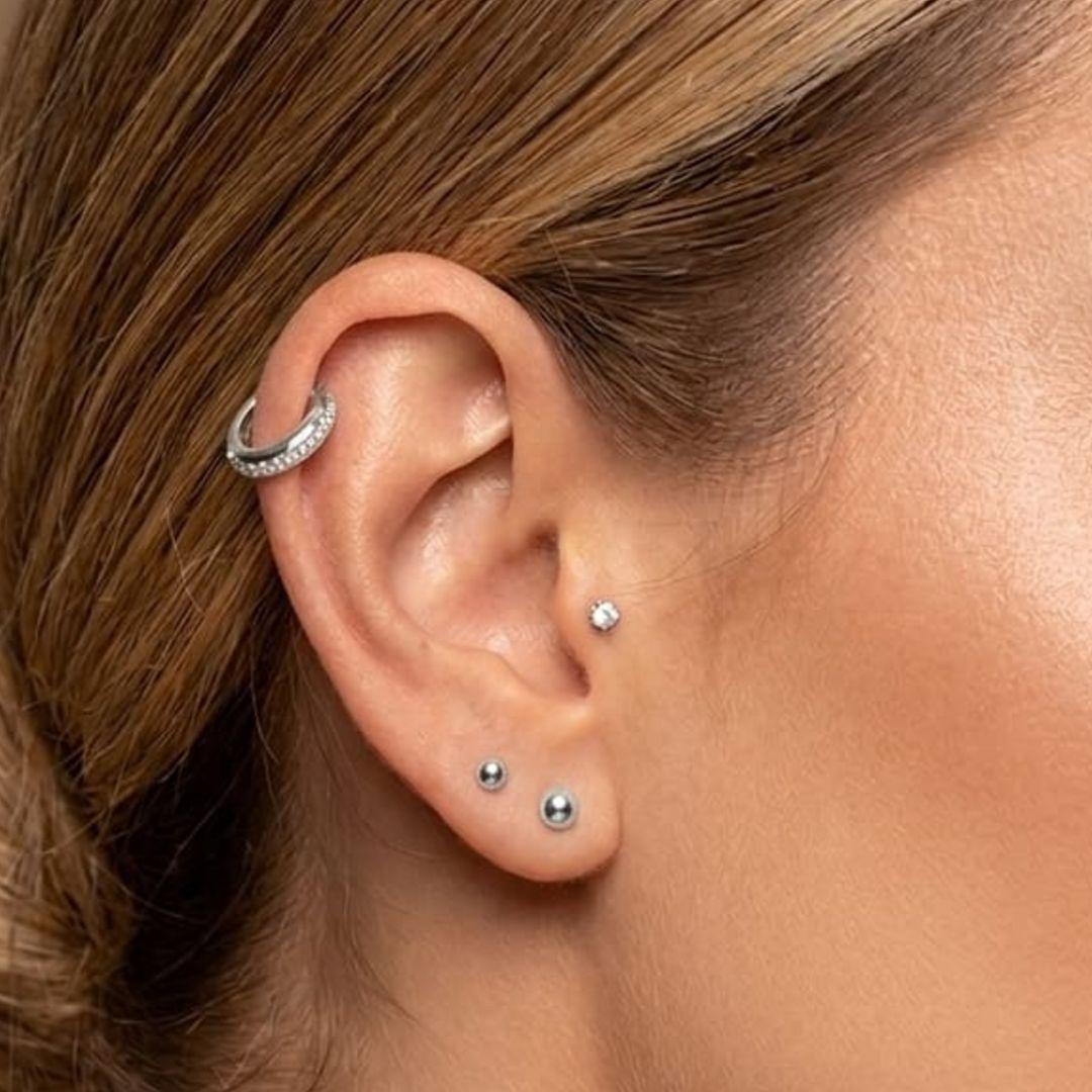 ARGOLA PERCING CRAVEJADA OVAL P